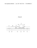 LIQUID CRYSTAL DISPLAY INCLUDING A SPACER ELEMENT AND METHOD FOR     FABRICATING THE SAME diagram and image