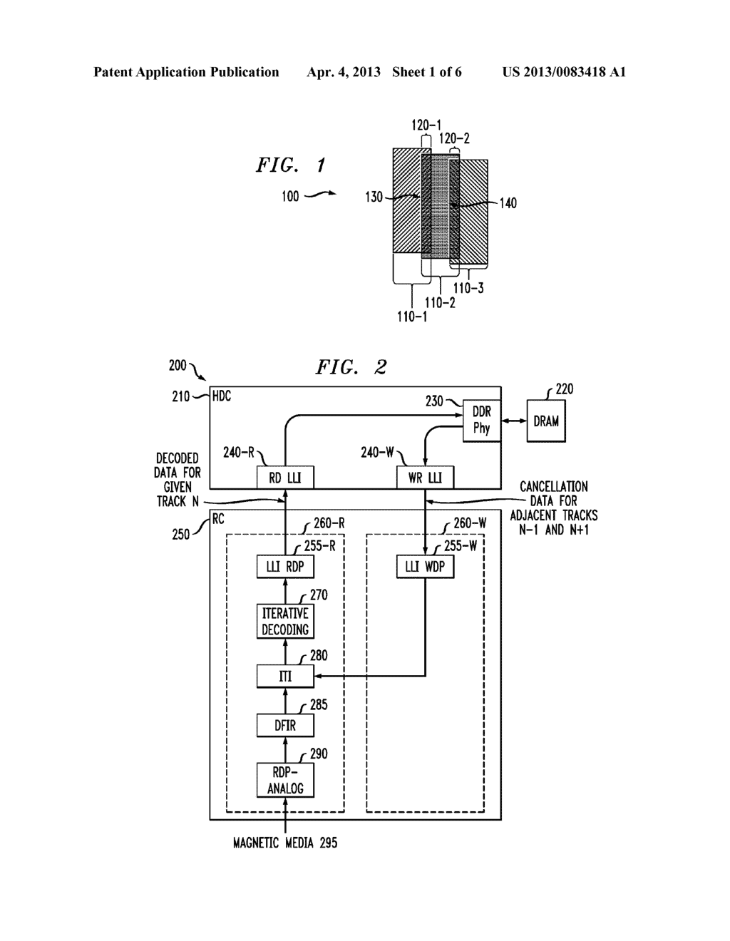 HARDWARE-BASED INTER-TRACK INTERFERENCE MITIGATION IN MAGNETIC RECORDING     SYSTEMS WITH READ CHANNEL STORAGE OF CANCELATION DATA - diagram, schematic, and image 02