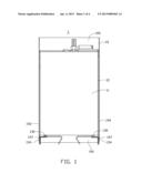 FRAME ASSEMBLY FOR DETACHABLY FIXING AN ELECTRICAL COMPONENT AND     ELECTRONIC DEVICE EMPLOYING SAME diagram and image