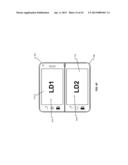 SEAM MINIMIZATION IN A HANDHELD DUAL DISPLAY DEVICE diagram and image