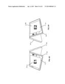 SEAM MINIMIZATION IN A HANDHELD DUAL DISPLAY DEVICE diagram and image