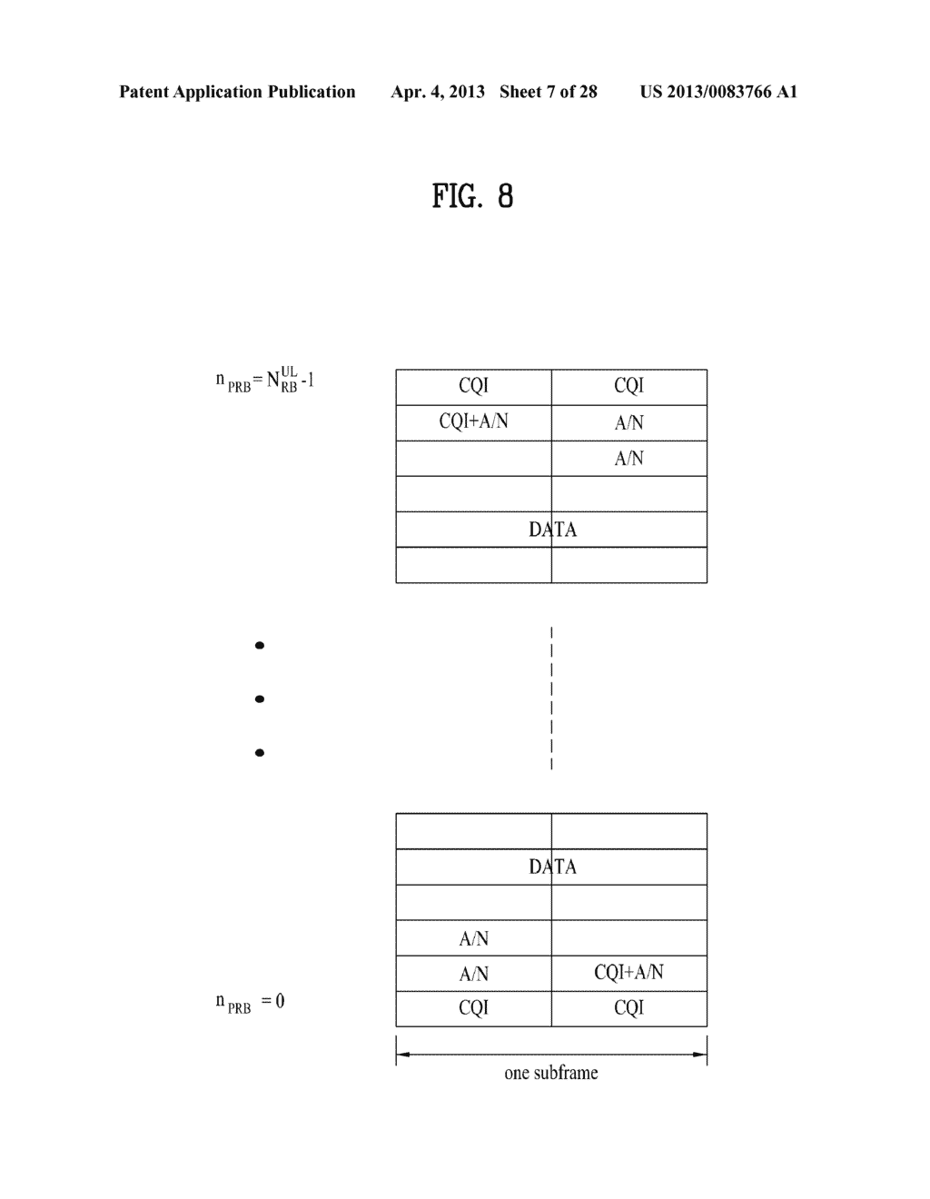 METHOD AND DEVICE FOR TRANSMITTING AND RECEIVING UPLINK CONTROL     INFORMATION IN WIRELESS COMMUNICATION SYSTEM THAT SUPPORTS MULTIPLE     CARRIERS - diagram, schematic, and image 08
