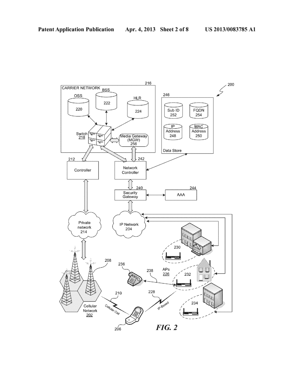SYSTEM AND METHOD FOR PROVISIONING TELECOMMUNICATIONS SERVICES BETWEEN AN     ACCESS POINT AND A TELECOMMUNICATIONS NETWORK AND PROVIDING MISSING     INFORMATION NOTIFICATION - diagram, schematic, and image 03