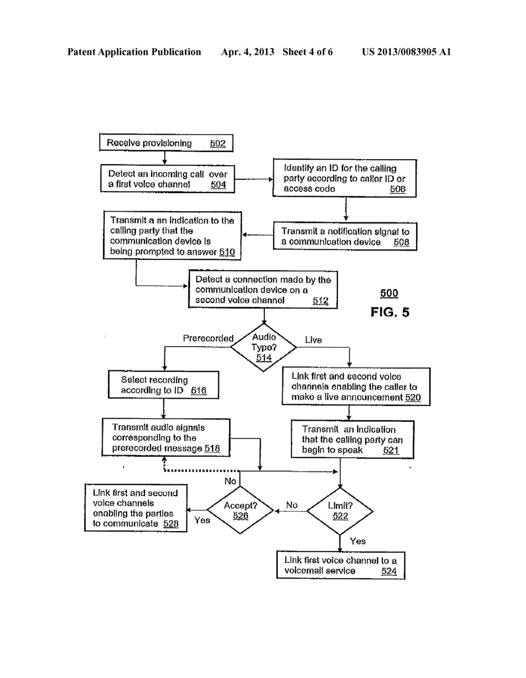 Method for Announcing a Calling Party From a Communication Device - diagram, schematic, and image 05