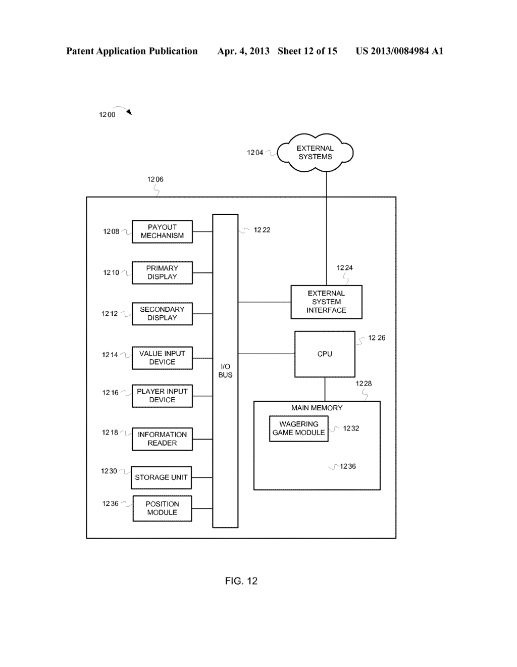 WAGERING GAME SYSTEM HAVING MOTION SENSING CONTROLLERS - diagram, schematic, and image 13