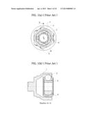 CROSS GROOVE TYPE CONSTANT VELOCITY JOINT WITH COMPOSITE GROOVE PATTERNS diagram and image