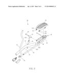 PEDAL CORRECTION MECHANISM FOR ELLIPTICAL TRAINER diagram and image