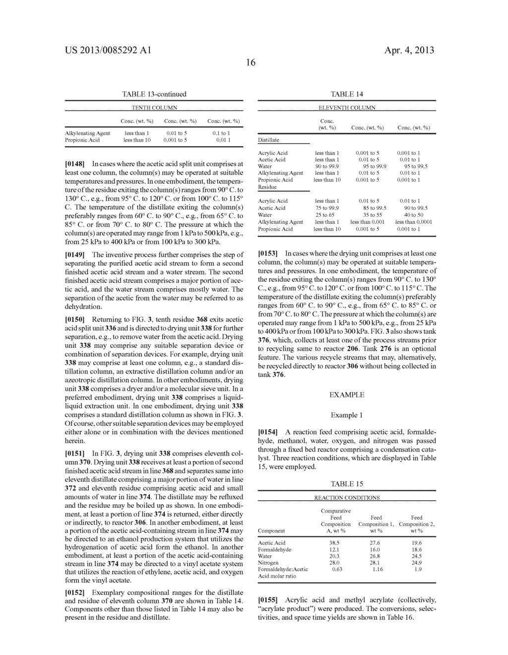 Processes for Producing Acrylic Acids and Acrylates - diagram, schematic, and image 20