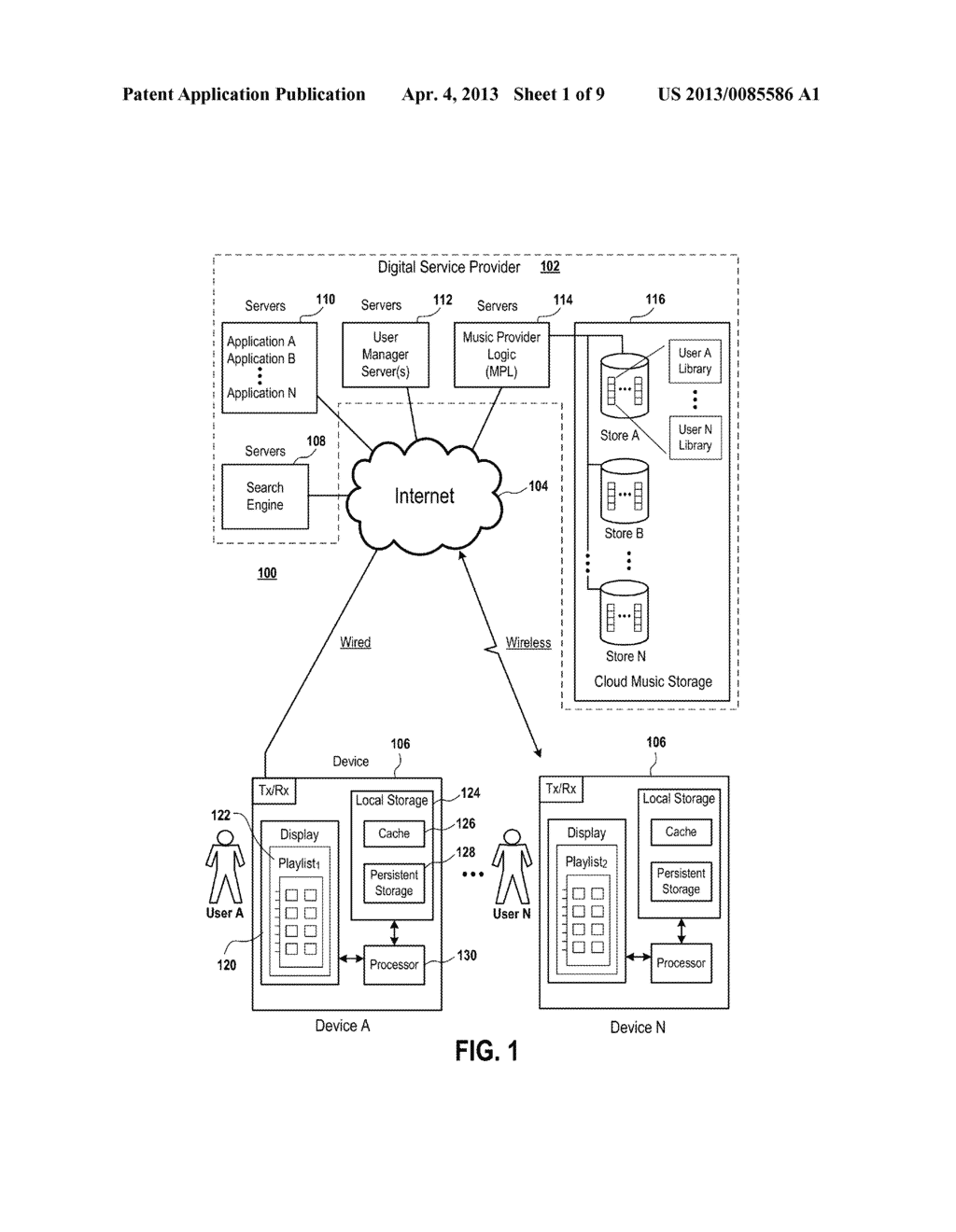 Audio File Processing to Reduce Latencies in Play Start Times for Cloud     Served Audio Files - diagram, schematic, and image 02