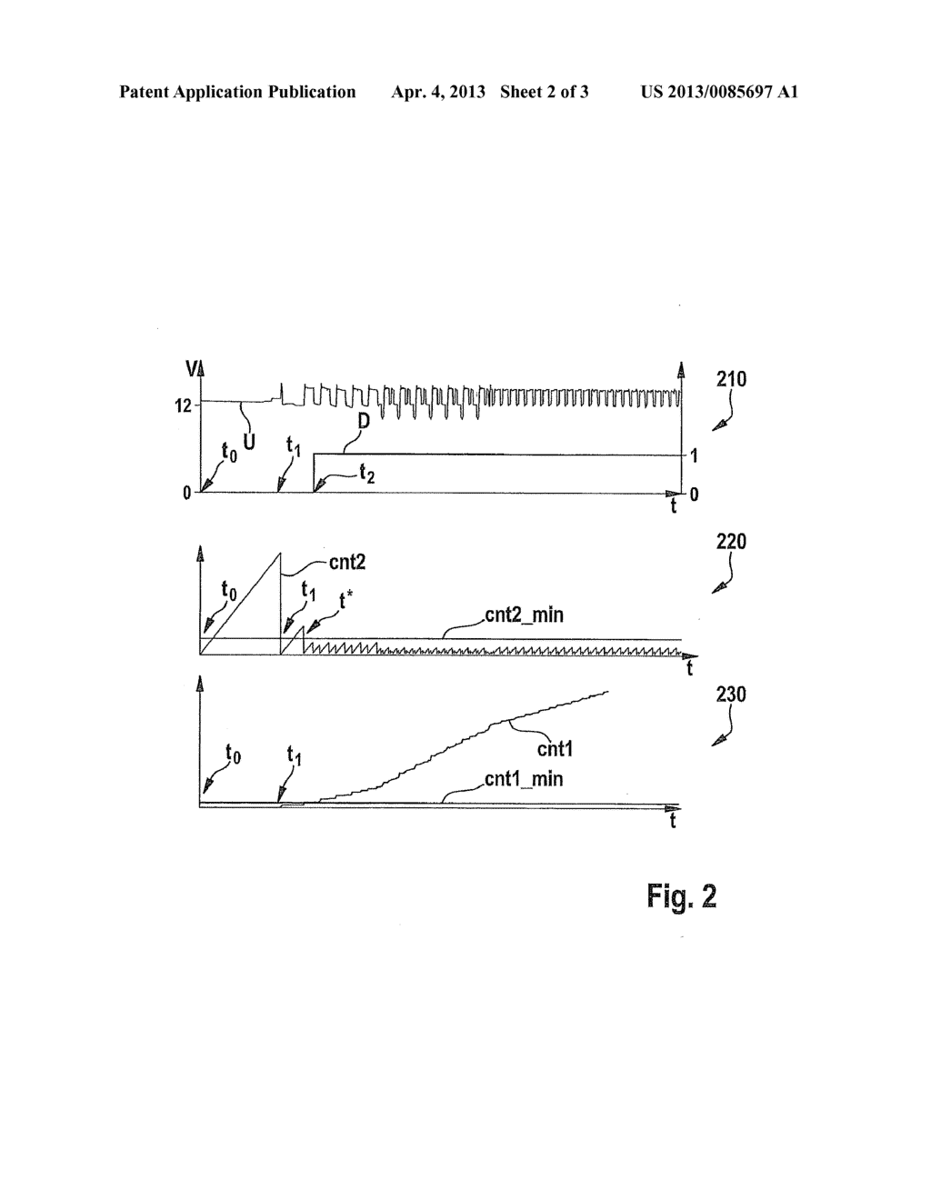 METHOD FOR ASSESSING THE RIPPLE OF A SIGNAL - diagram, schematic, and image 03