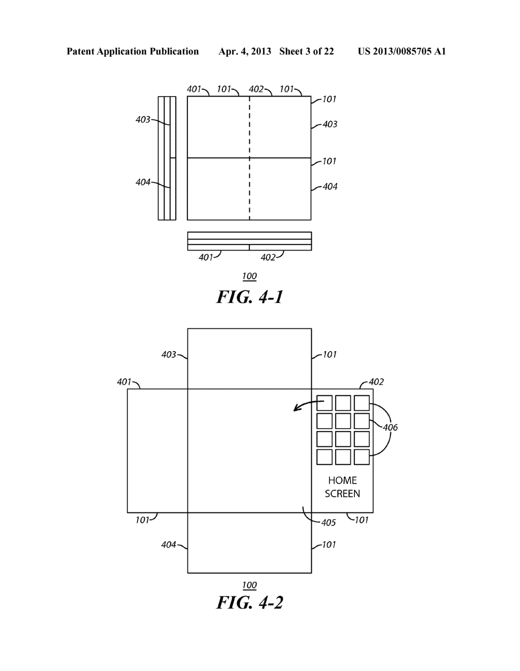 METHOD AND APPARATUS PERTAINING TO AUTOMATICALLY PERFORMING AN APPLICATION     FUNCTION OF AN ELECTRONIC DEVICE BASED UPON DETECTING A CHANGE IN     PHYSICAL CONFIGURATION OF THE DEVICE - diagram, schematic, and image 04