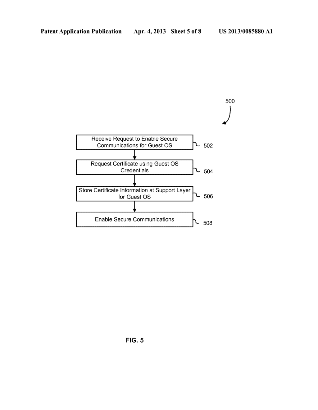 IMPLEMENTATION OF SECURE COMMUNICATIONS IN A SUPPORT SYSTEM - diagram, schematic, and image 06