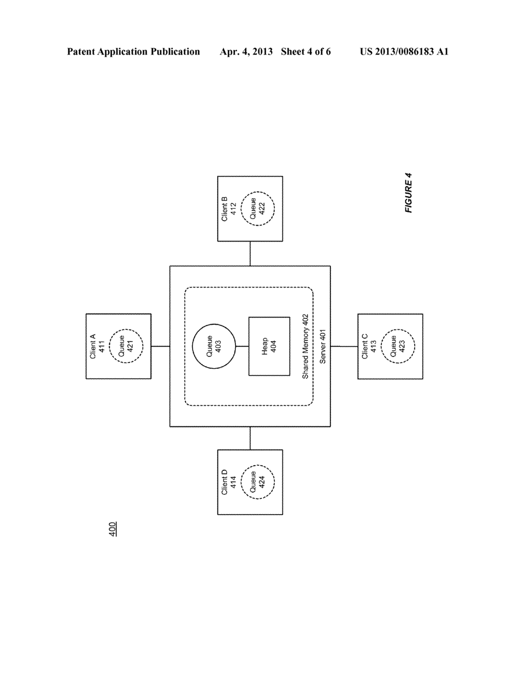 SYSTEM AND METHOD FOR PROVIDING MESSAGE QUEUES FOR MULTINODE APPLICATIONS     IN A MIDDLEWARE MACHINE ENVIRONMENT - diagram, schematic, and image 05