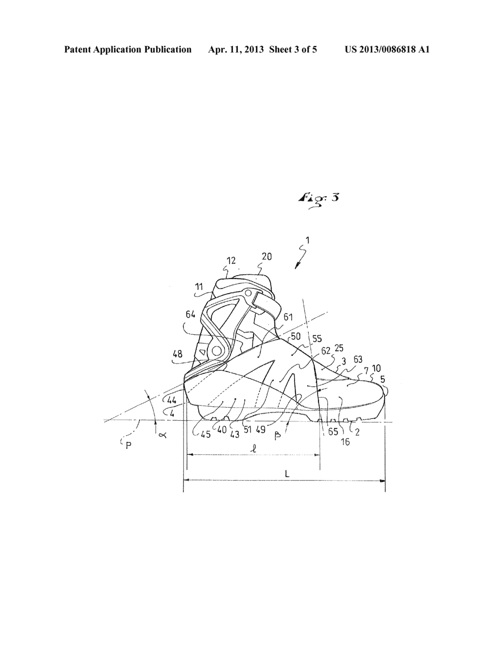 FOOTWEAR WITH IMPROVED TIGHTENING OF UPPER - diagram, schematic, and image 04