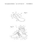 FOOTWEAR WITH IMPROVED TIGHTENING OF UPPER diagram and image