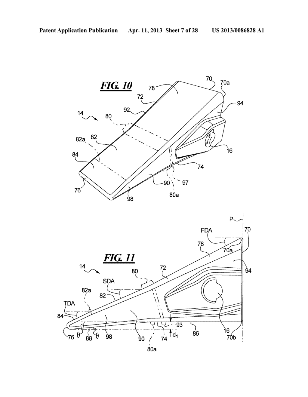 IMPLEMENT TOOTH ASSEMBLY WITH TIP AND ADAPTER - diagram, schematic, and image 08