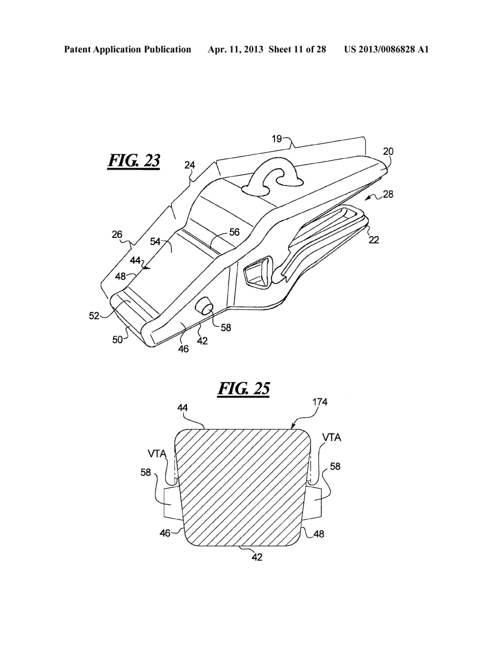 IMPLEMENT TOOTH ASSEMBLY WITH TIP AND ADAPTER - diagram, schematic, and image 12