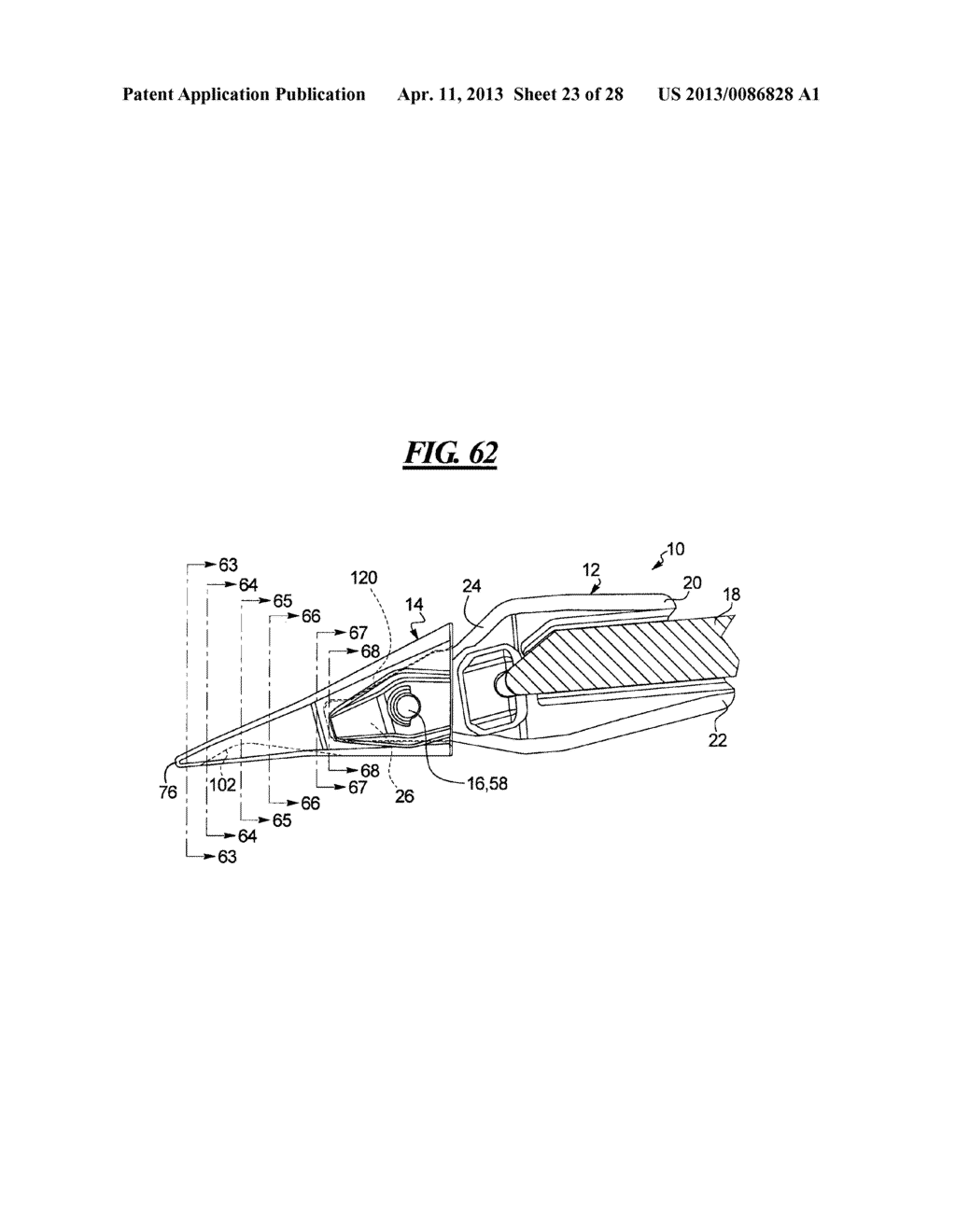 IMPLEMENT TOOTH ASSEMBLY WITH TIP AND ADAPTER - diagram, schematic, and image 24