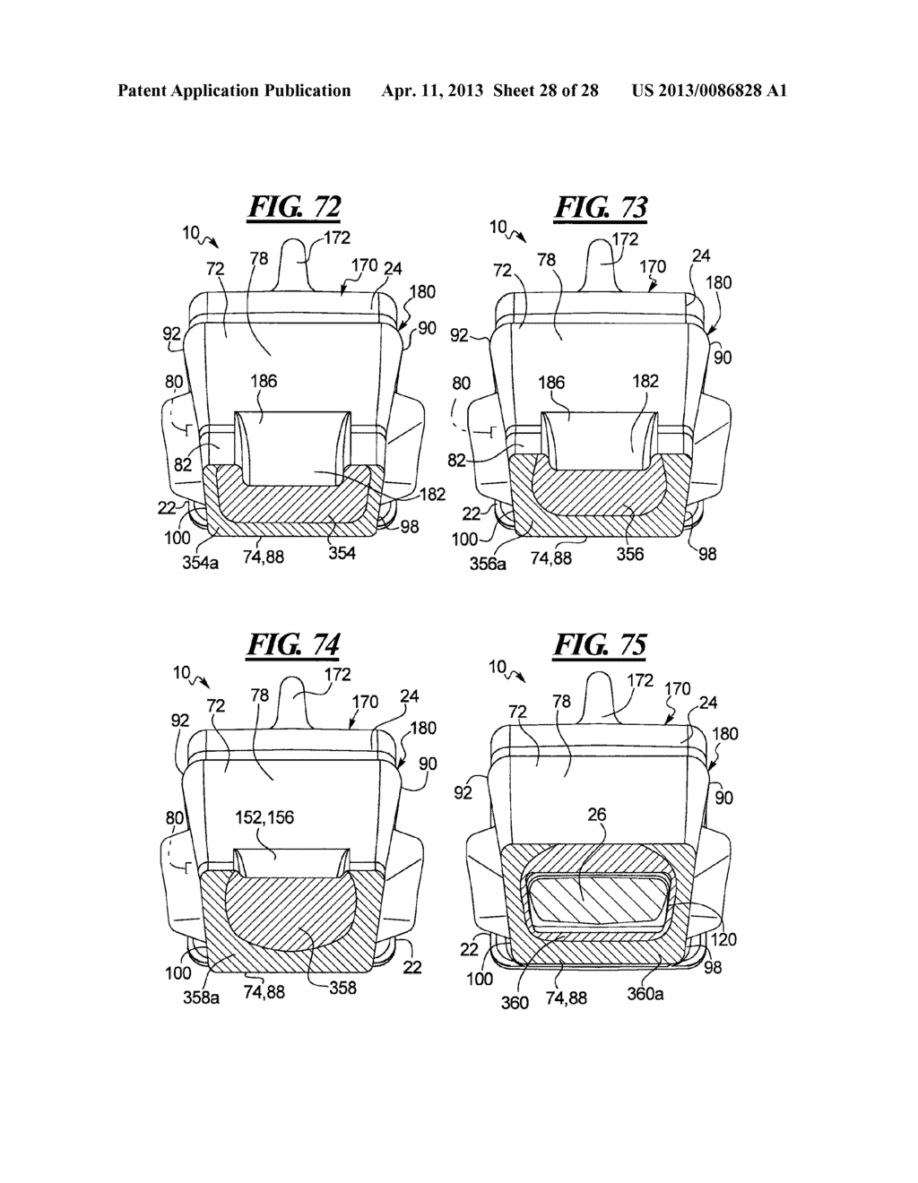 IMPLEMENT TOOTH ASSEMBLY WITH TIP AND ADAPTER - diagram, schematic, and image 29