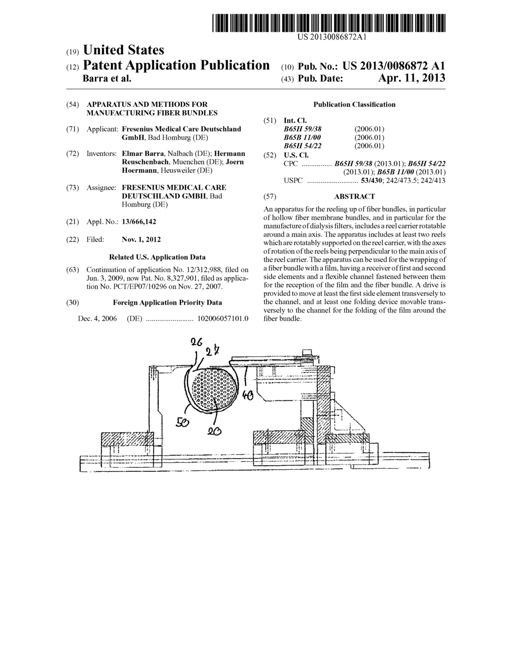 APPARATUS AND METHODS FOR MANUFACTURING FIBER BUNDLES - diagram, schematic, and image 01