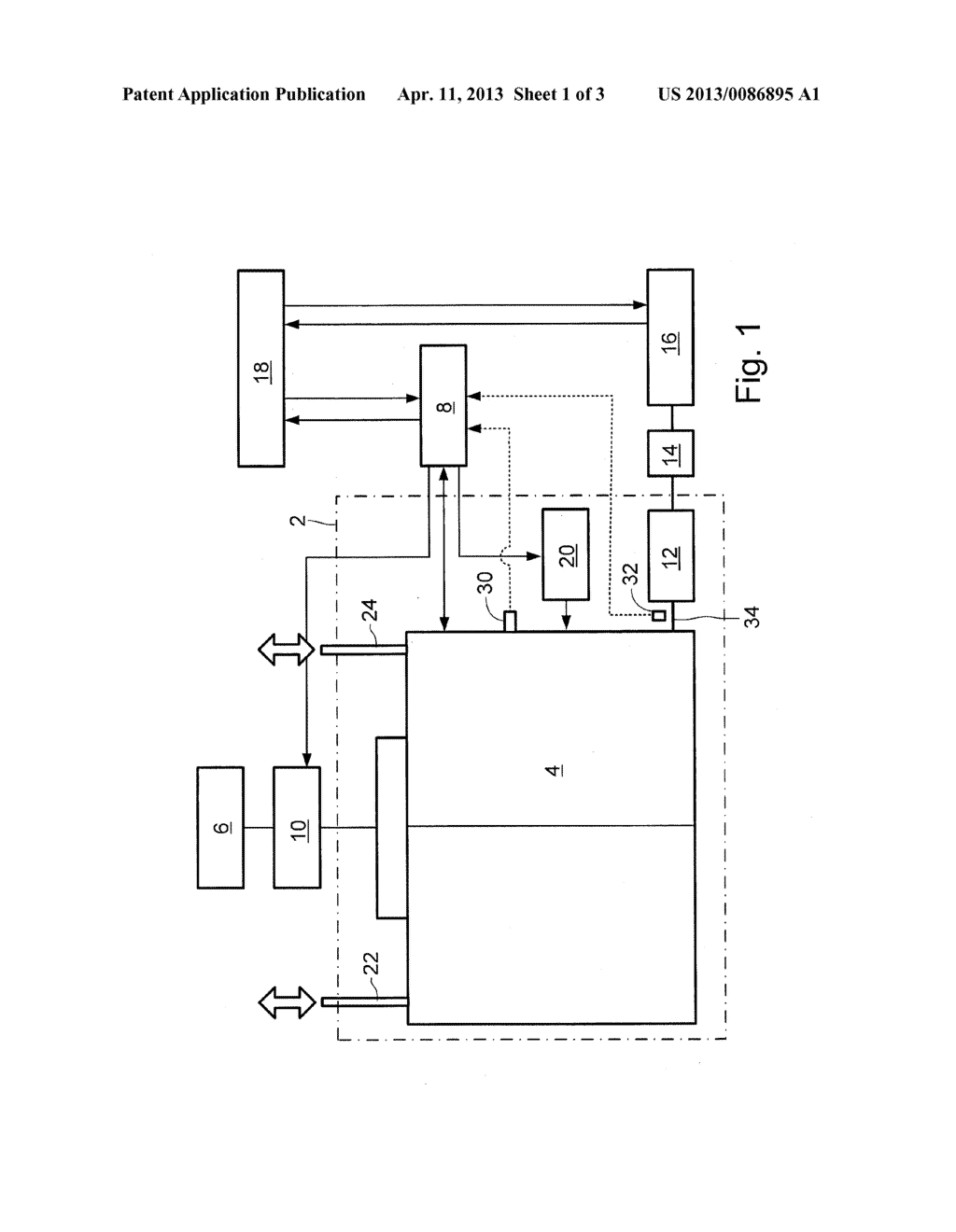 Pneumatic Starter Device for Internal Combustion Engines and Method of     Operation - diagram, schematic, and image 02