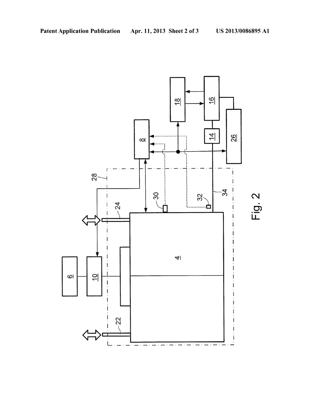 Pneumatic Starter Device for Internal Combustion Engines and Method of     Operation - diagram, schematic, and image 03