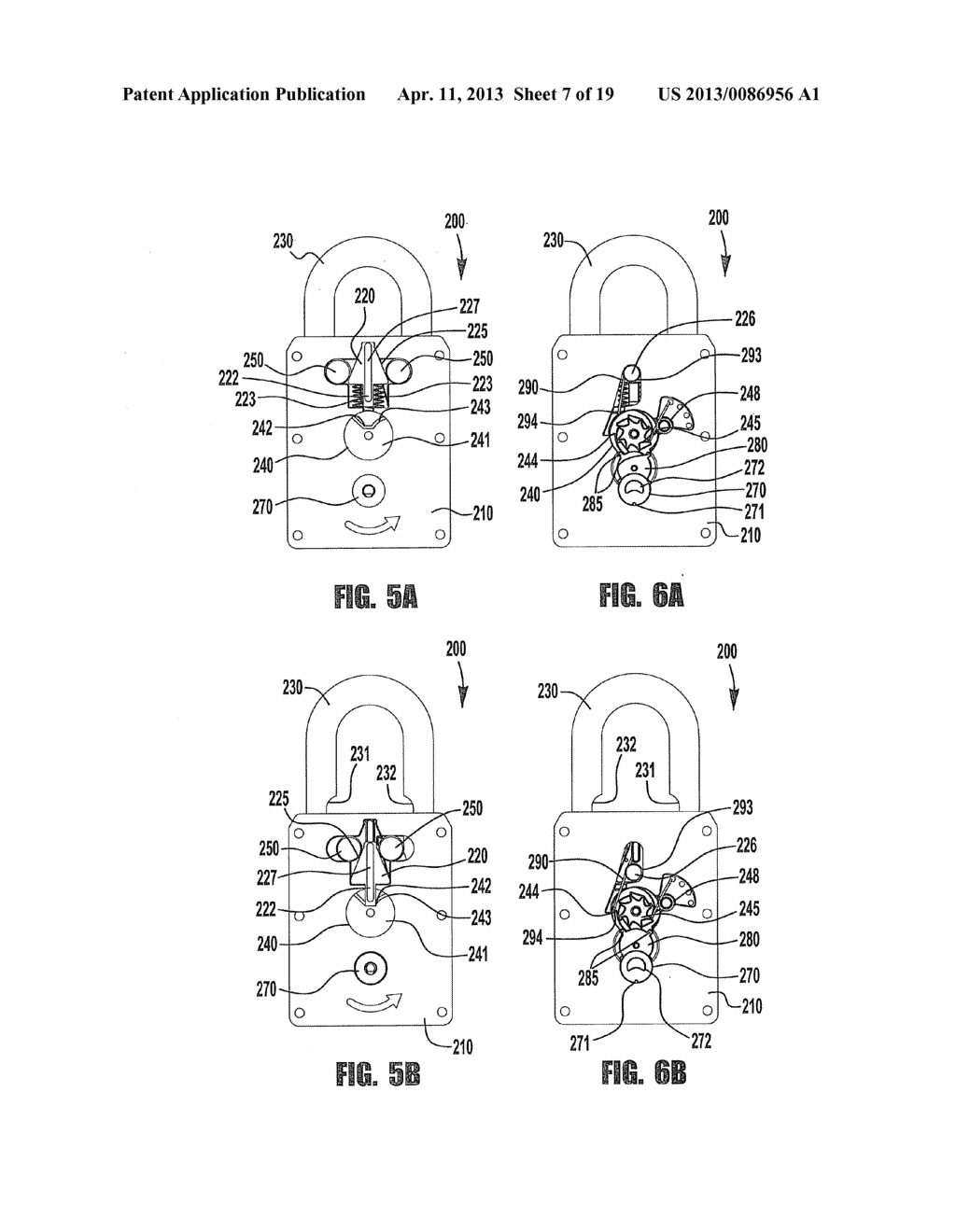 MULTIPLE MODE LOCKING ARRANGEMENTS - diagram, schematic, and image 08