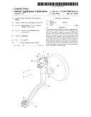 SAFETY ARRANGEMENT FOR VEHICLE PEDAL diagram and image