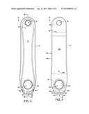 BICYCLE CRANK ARM diagram and image