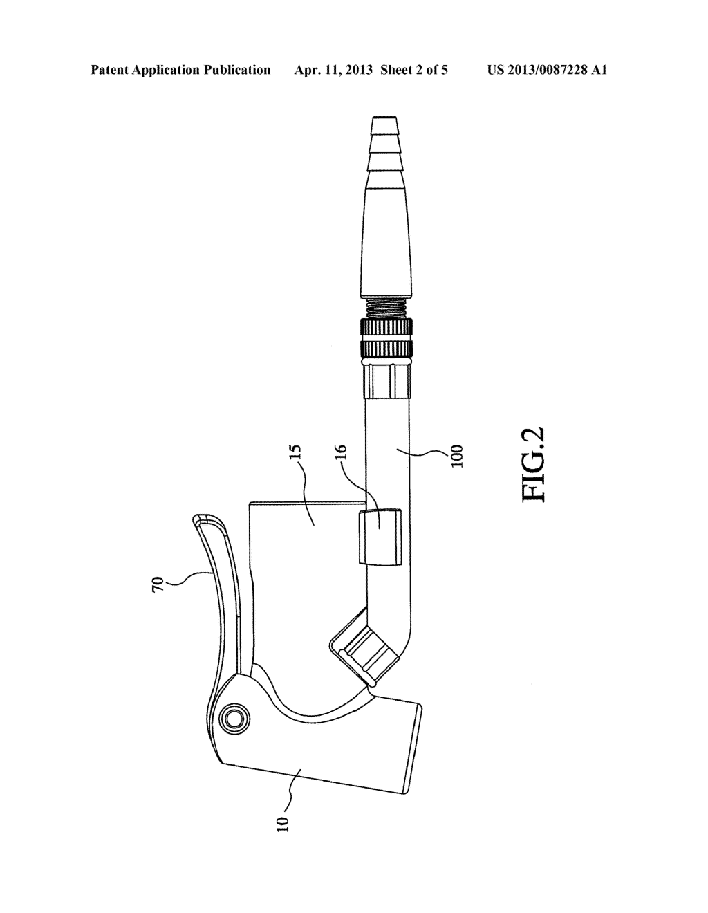 AIR PASSAGEWAY SWITCHABLE PUMP HEAD FOR AIR PUMP - diagram, schematic, and image 03