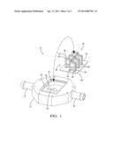 ASSEMBLY FOR LIQUID COOLING ELECTRONICS BY DIRECT SUBMERSION INTO     CIRCULATED ENGINE COOLANT diagram and image