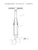 PORTABLE ICE BREAKING TOOL WITH TWO RECIPROCATING BLADES diagram and image