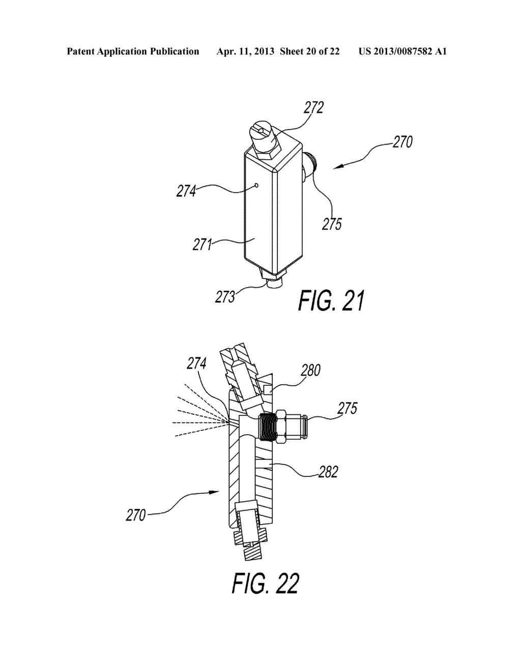 METHOD AND SYSTEM FOR A BEVERAGE DISPENSING ASSEMBLY - diagram, schematic, and image 21