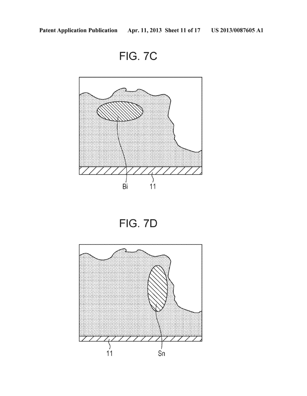 CONDUCTIVE BONDING MATERIAL, CONDUCTOR BONDING METHOD, AND SEMICONDUCTOR     DEVICE PRODUCTION METHOD - diagram, schematic, and image 12