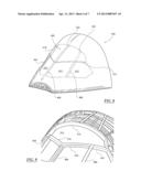 COMPLIANT CROWN PANEL FOR AN AIRCRAFT diagram and image