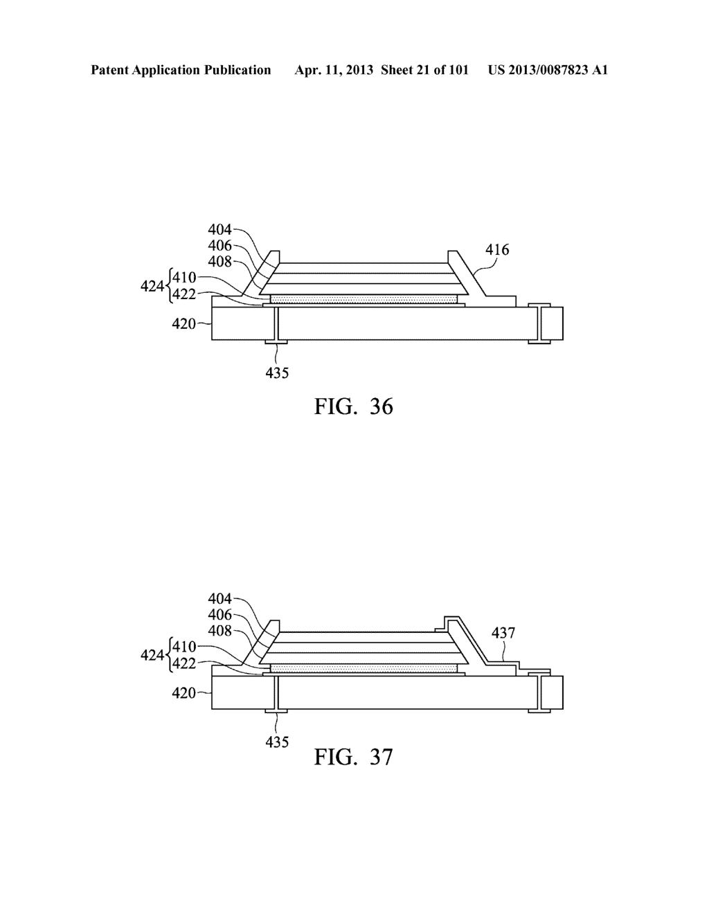 LIGHT EMITTING DIODE CHIP, LIGHT EMITTING DIODE PACKAGE STRUCTURE, AND     METHOD FOR FORMING THE SAME - diagram, schematic, and image 22