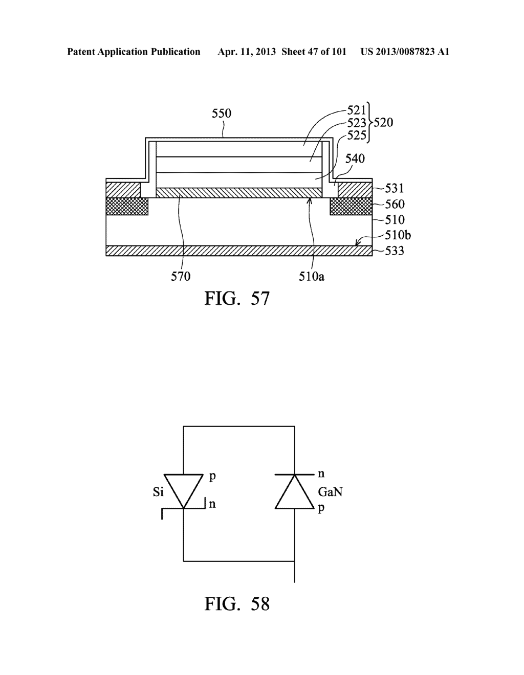 LIGHT EMITTING DIODE CHIP, LIGHT EMITTING DIODE PACKAGE STRUCTURE, AND     METHOD FOR FORMING THE SAME - diagram, schematic, and image 48