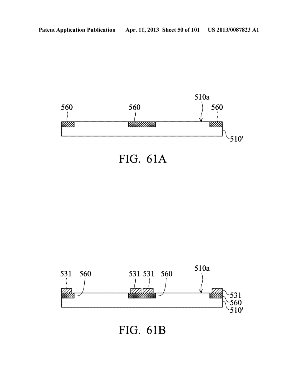 LIGHT EMITTING DIODE CHIP, LIGHT EMITTING DIODE PACKAGE STRUCTURE, AND     METHOD FOR FORMING THE SAME - diagram, schematic, and image 51