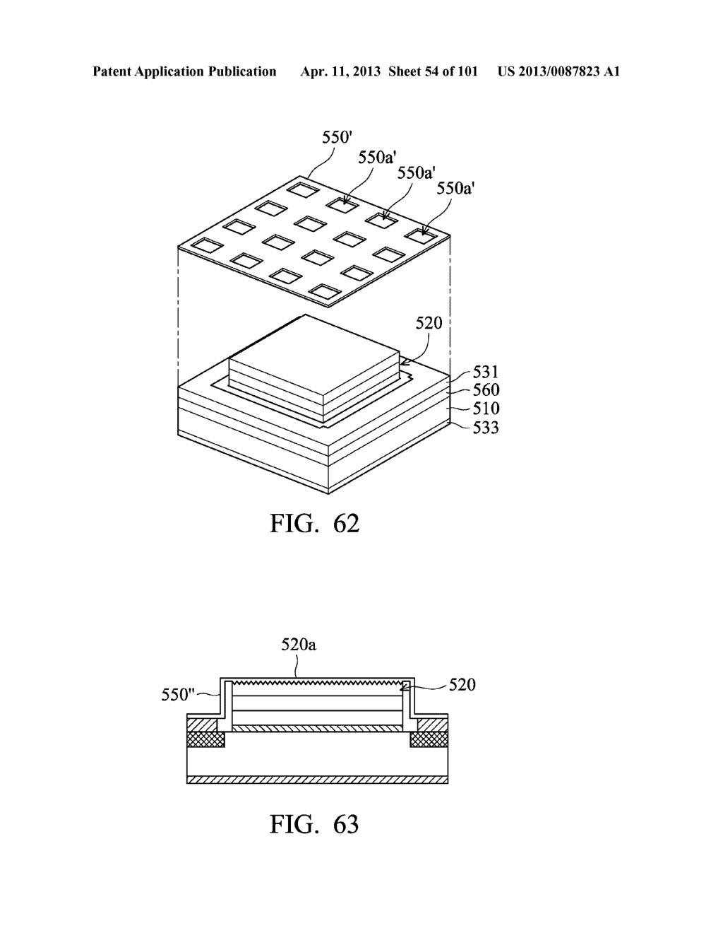 LIGHT EMITTING DIODE CHIP, LIGHT EMITTING DIODE PACKAGE STRUCTURE, AND     METHOD FOR FORMING THE SAME - diagram, schematic, and image 55