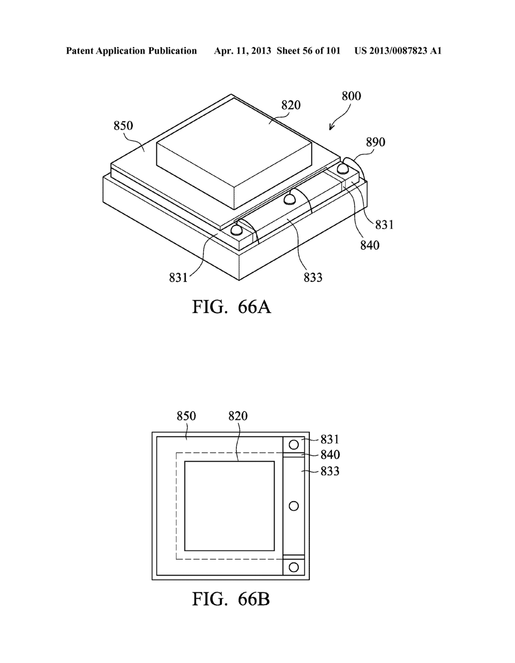 LIGHT EMITTING DIODE CHIP, LIGHT EMITTING DIODE PACKAGE STRUCTURE, AND     METHOD FOR FORMING THE SAME - diagram, schematic, and image 57