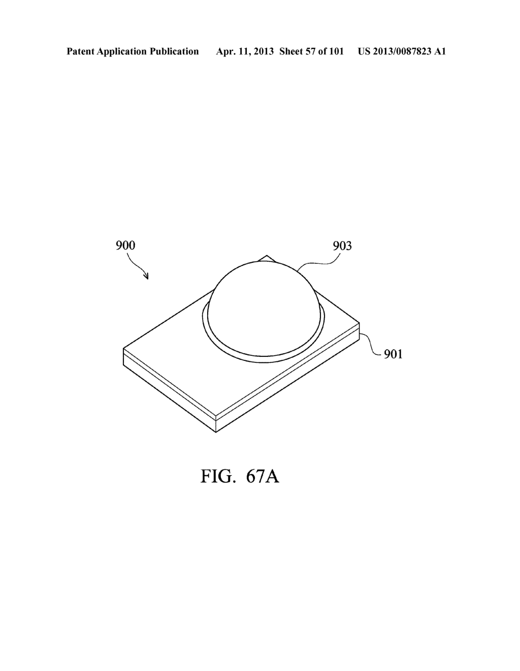 LIGHT EMITTING DIODE CHIP, LIGHT EMITTING DIODE PACKAGE STRUCTURE, AND     METHOD FOR FORMING THE SAME - diagram, schematic, and image 58