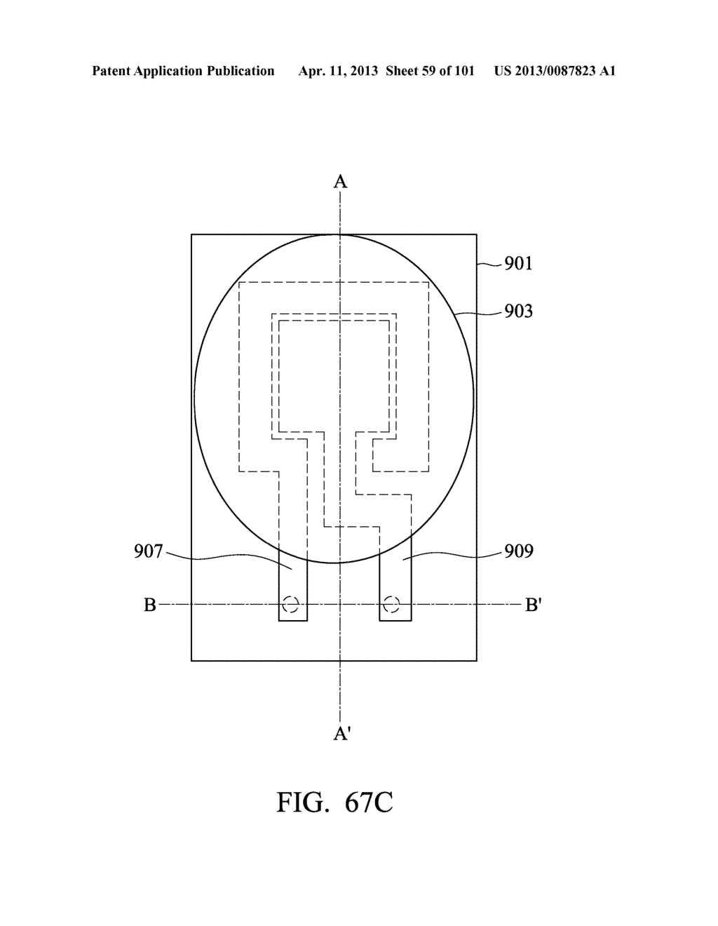 LIGHT EMITTING DIODE CHIP, LIGHT EMITTING DIODE PACKAGE STRUCTURE, AND     METHOD FOR FORMING THE SAME - diagram, schematic, and image 60
