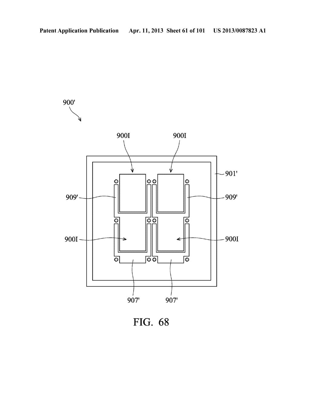 LIGHT EMITTING DIODE CHIP, LIGHT EMITTING DIODE PACKAGE STRUCTURE, AND     METHOD FOR FORMING THE SAME - diagram, schematic, and image 62