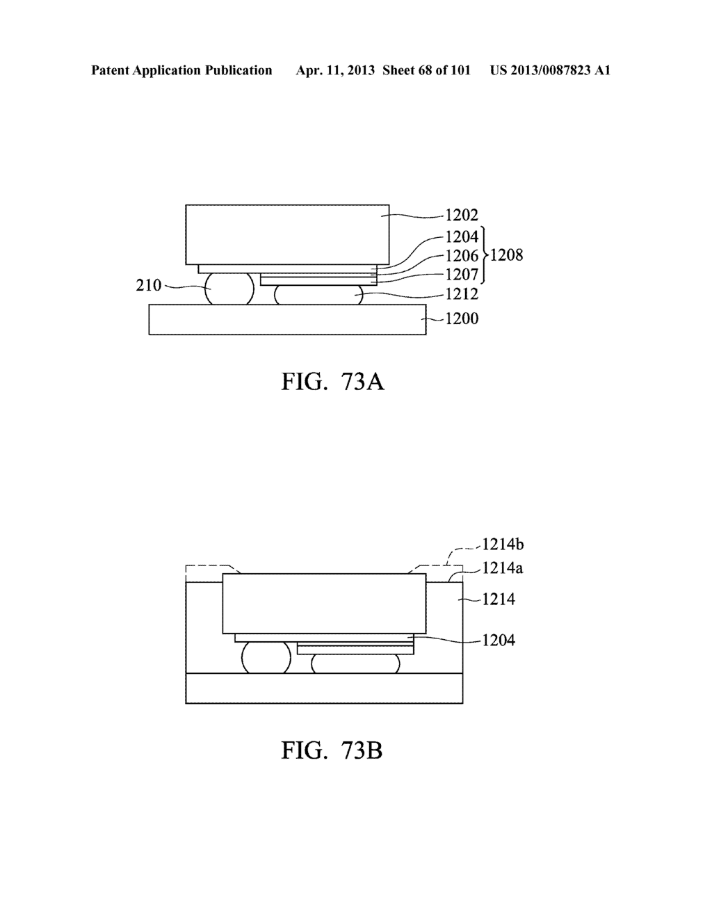 LIGHT EMITTING DIODE CHIP, LIGHT EMITTING DIODE PACKAGE STRUCTURE, AND     METHOD FOR FORMING THE SAME - diagram, schematic, and image 69
