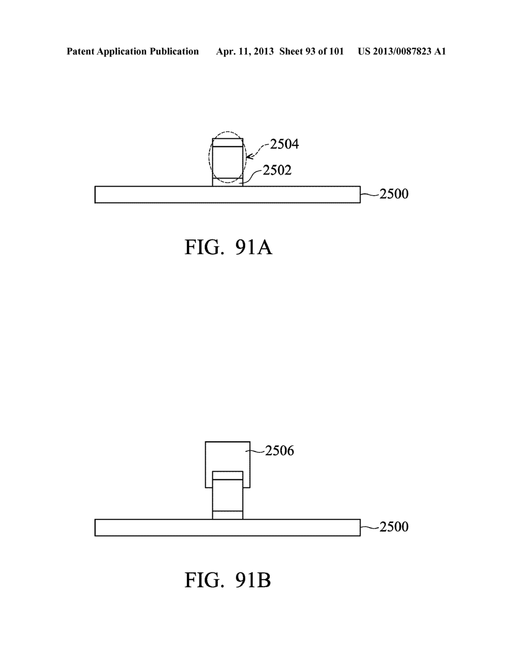 LIGHT EMITTING DIODE CHIP, LIGHT EMITTING DIODE PACKAGE STRUCTURE, AND     METHOD FOR FORMING THE SAME - diagram, schematic, and image 94