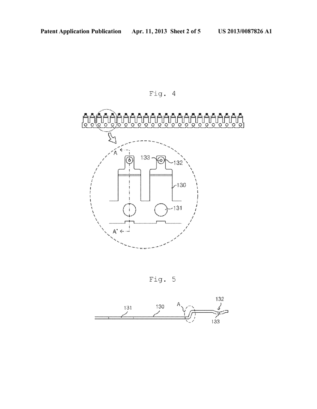 DIODE PACKAGE HAVING IMPROVED LEAD WIRE AND MANUFACTURING METHOD THEREOF - diagram, schematic, and image 03