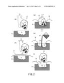 MANUFACTURING METHOD OF THREE-DIMENSIONAL SHAPED BODY, MANUFACTURING KIT     OF SAME, AND SHAPING MOLD OF SAME diagram and image