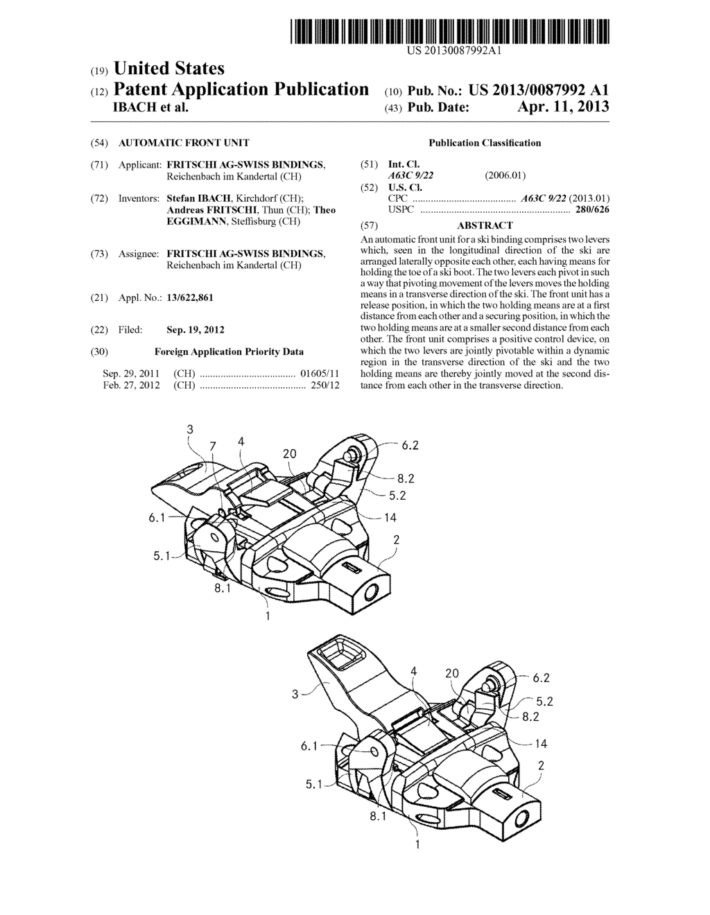 Automatic front unit - diagram, schematic, and image 01