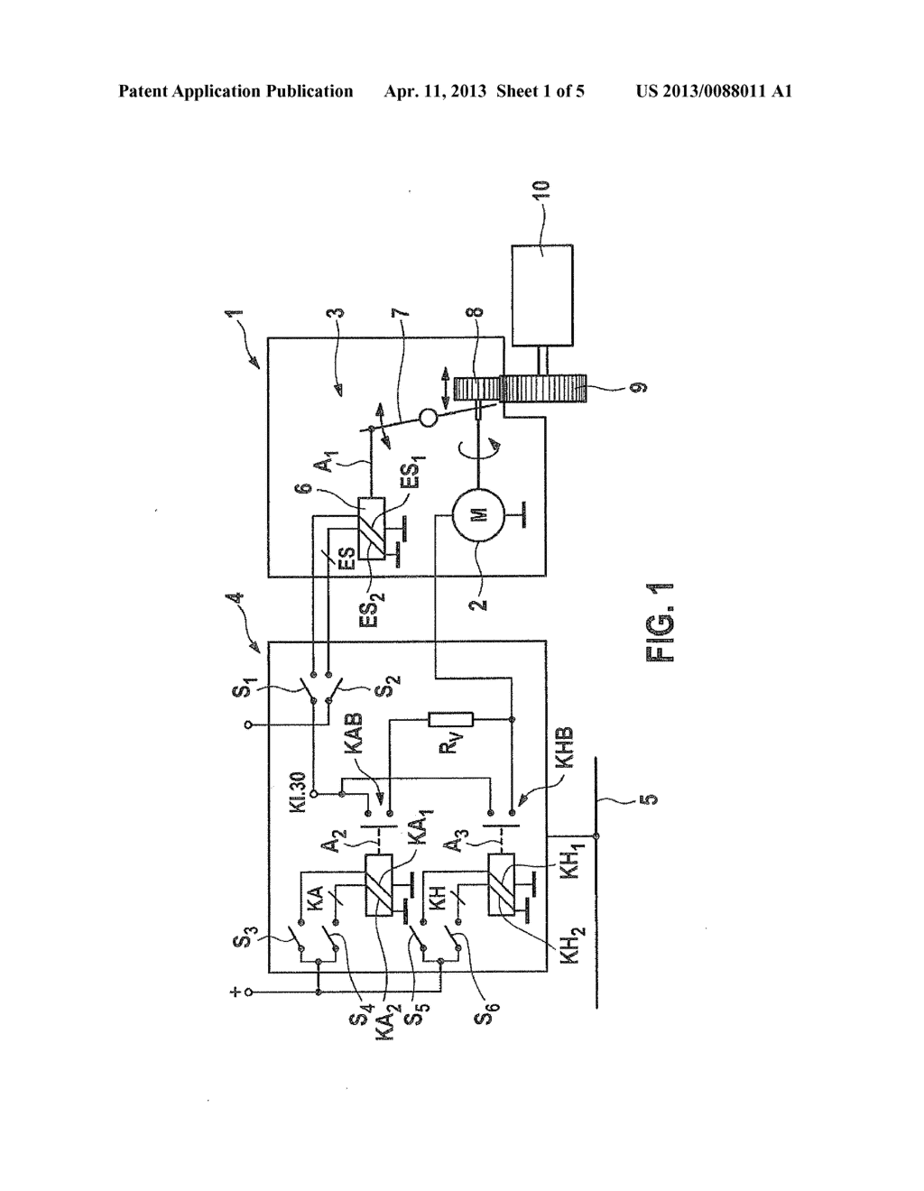 SWITCHING DEVICE, STARTING DEVICE, AND METHOD FOR AN ELECTROMAGNETIC     SWITCHING DEVICE - diagram, schematic, and image 02