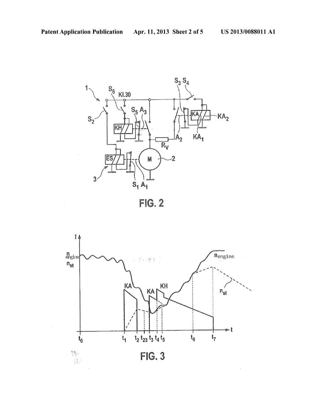 SWITCHING DEVICE, STARTING DEVICE, AND METHOD FOR AN ELECTROMAGNETIC     SWITCHING DEVICE - diagram, schematic, and image 03